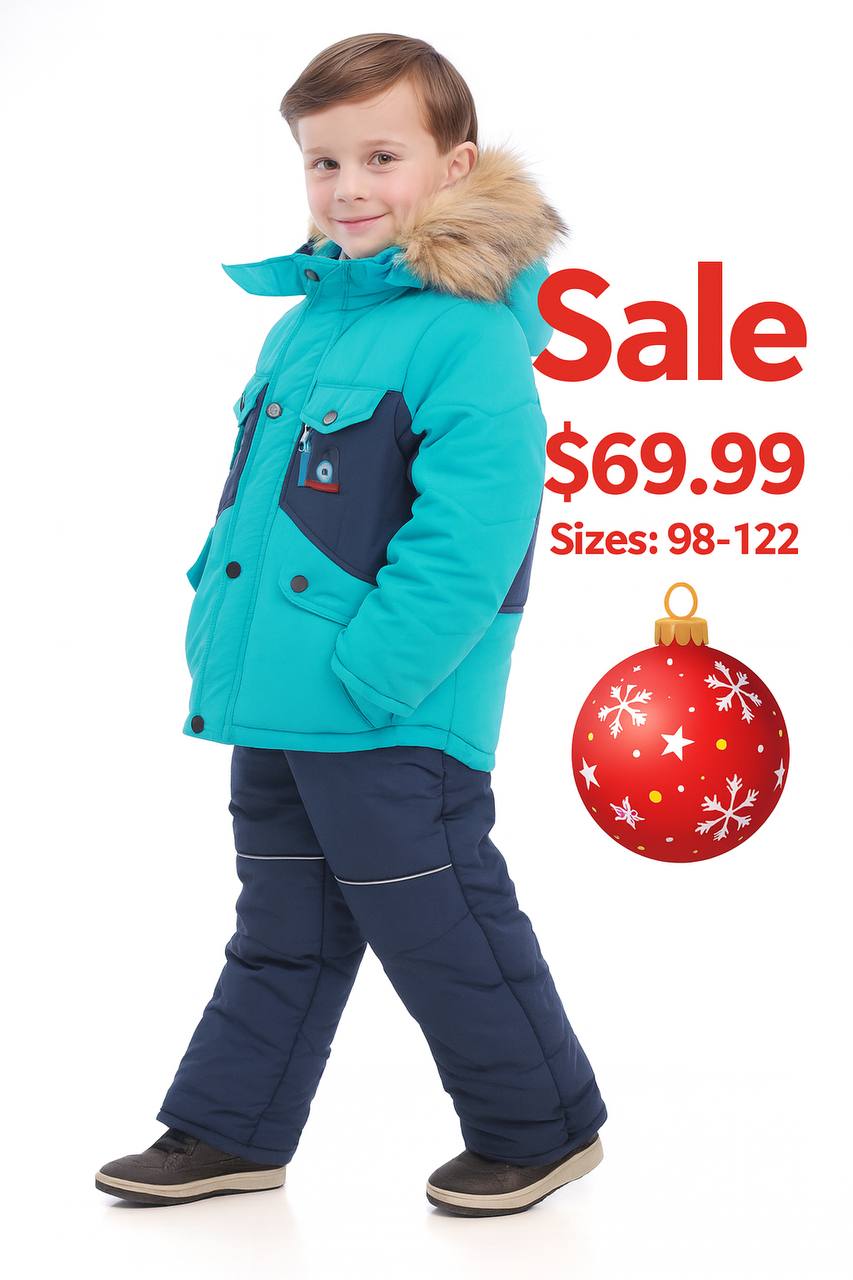 Winter-Unisex Set für Kinder (Gr. 98–122) – SALE €69,99