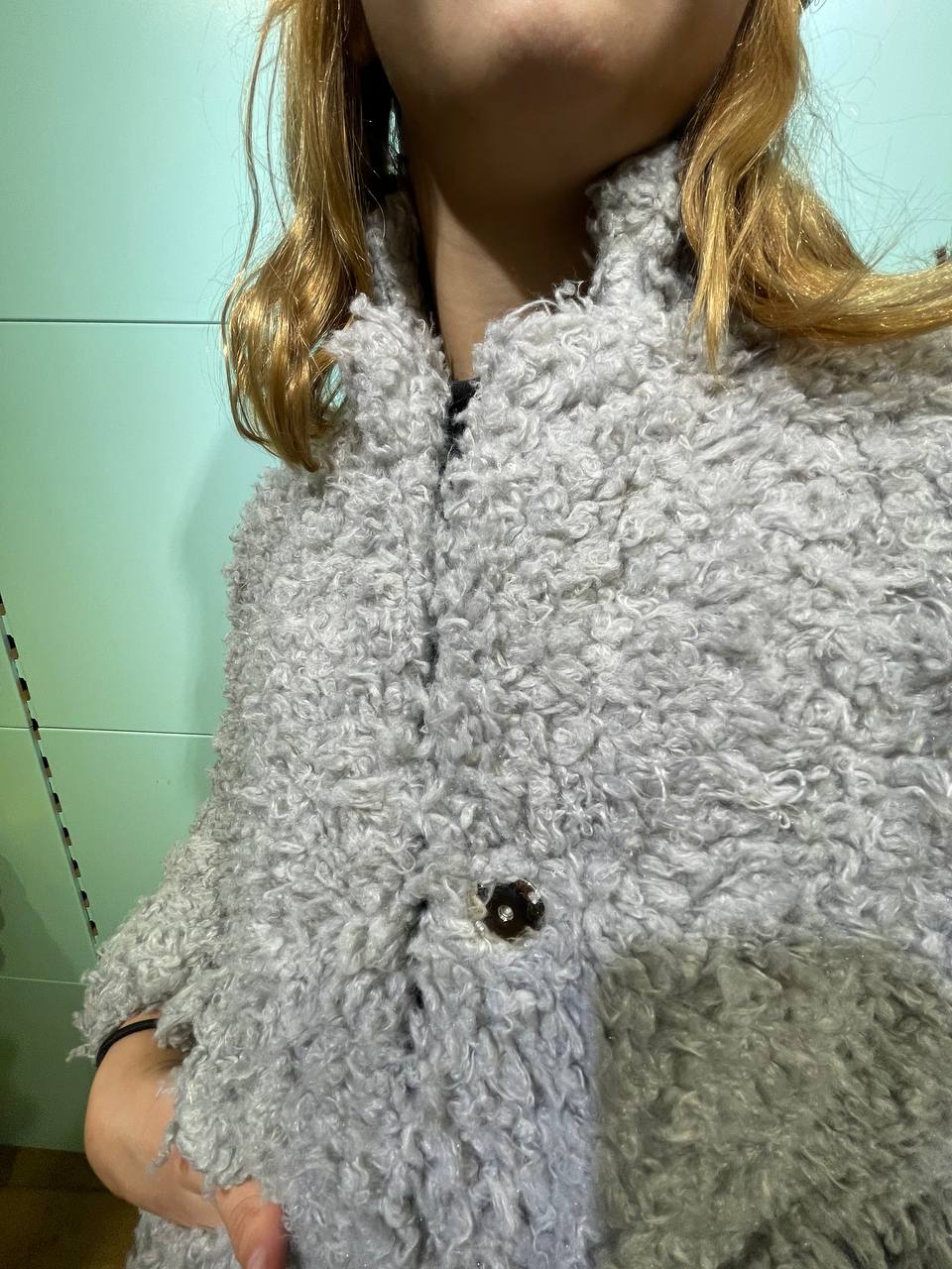 Mädchen Teddy Mantel – Warm & Stylisch – Gr. 104–128