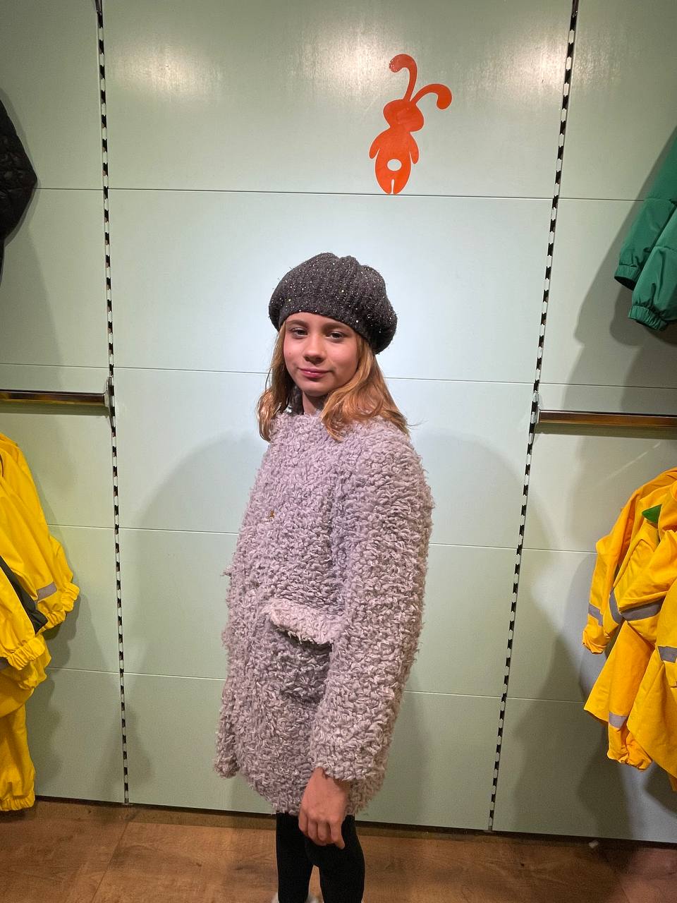 Mädchen Teddy Mantel – Warm & Stylisch – Gr. 104–128