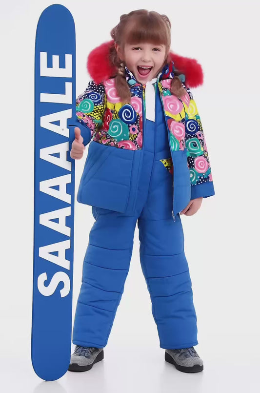 Winter Unisex Kinder-Set – Warm & Farbig – Gr. 98, 104, 110, 122